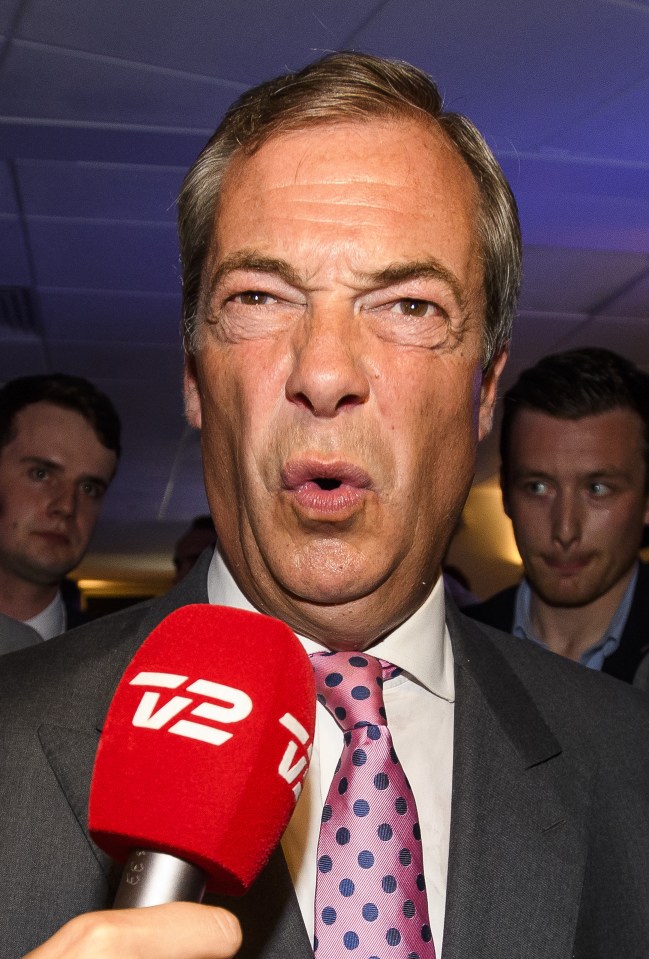 Nigel Farage EU referendum