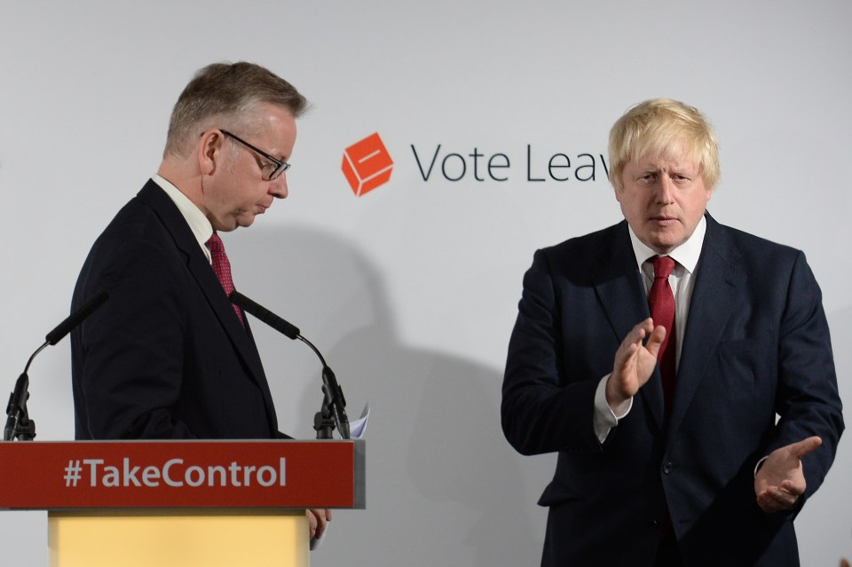  Boris Johnson and Michael Gove pay tribute to their Prime Minister David Cameron as they look ahead to Britain's future out of the EU