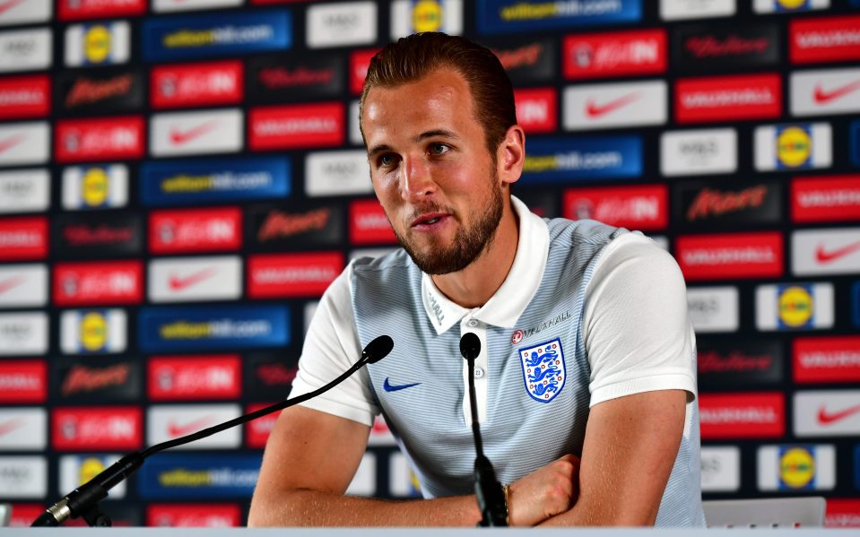  Harry Kane has vowed to score wit his first opportunity