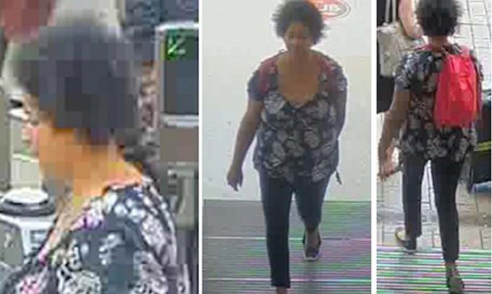 Police released CCTV footage of this woman - believed to be the mother of the abandoned child - who is now being quizzed