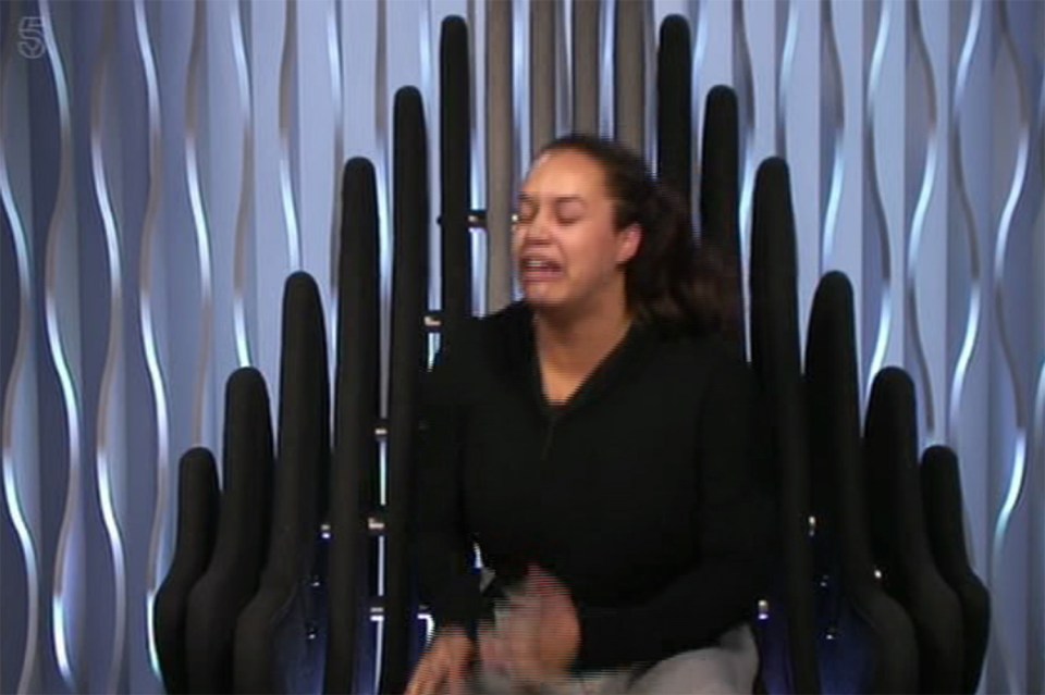  Lateysha Grace threatened to leave the Big Brother house after a row with Andy