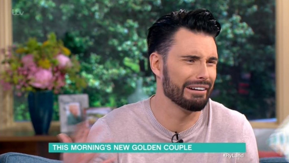  Rylan admitted he is the nervous one out of himself and Dan, despite appearing on the show most days