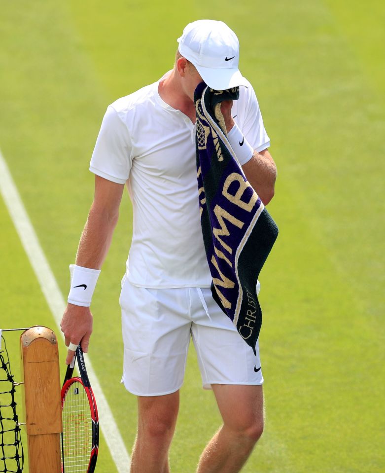 Kyle Edmund never really got going and struggled to get into the game