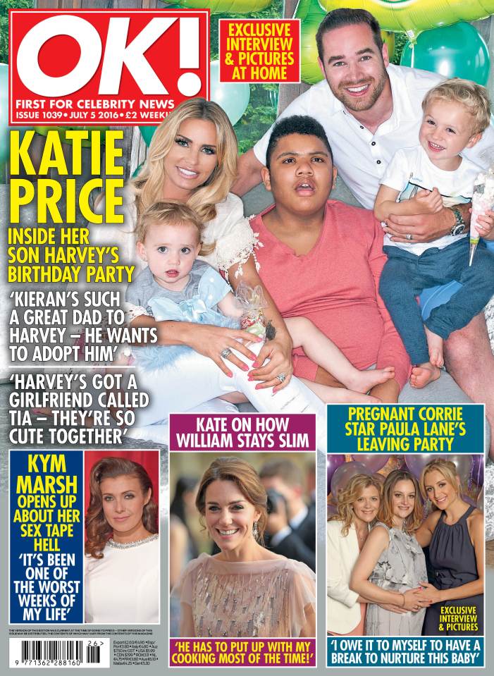  Paula opens up about becoming a mum for the second time in the latest issue of OK! Magazine