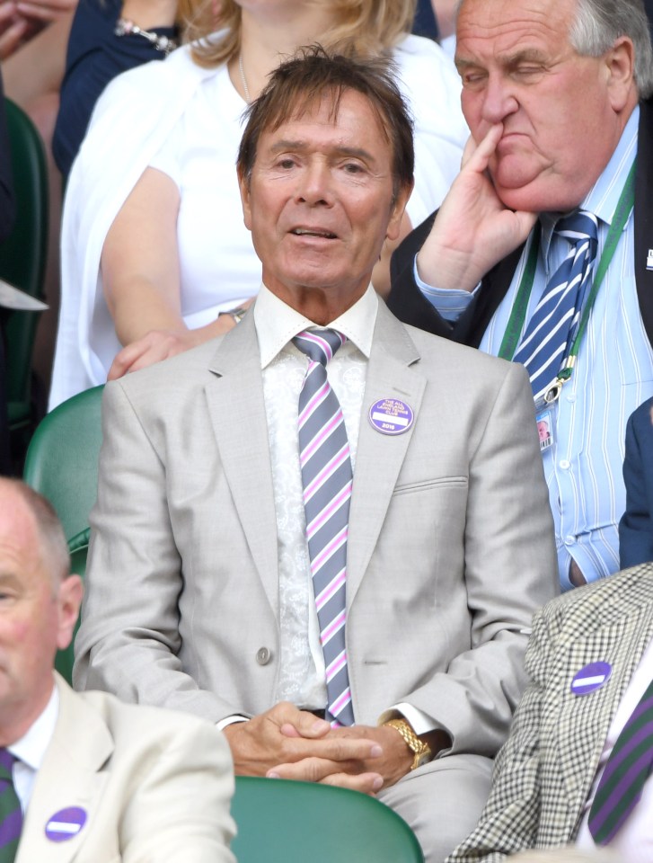  Sir Cliff wants the law changed to protect the identity of people accused of sex offences before they are charged