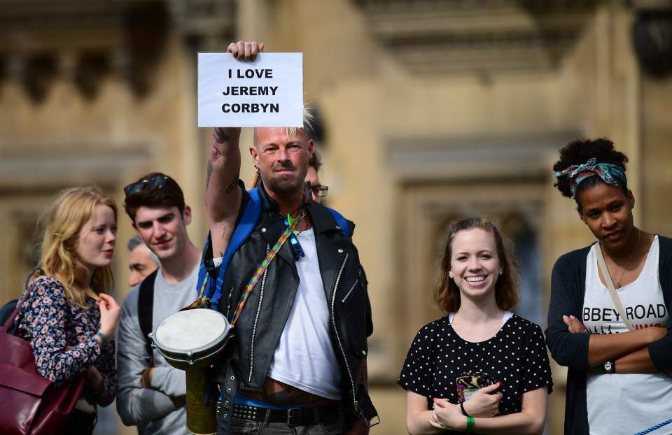  This Jeremy Corbyn supporter would be very upset if the Labour leader stood down