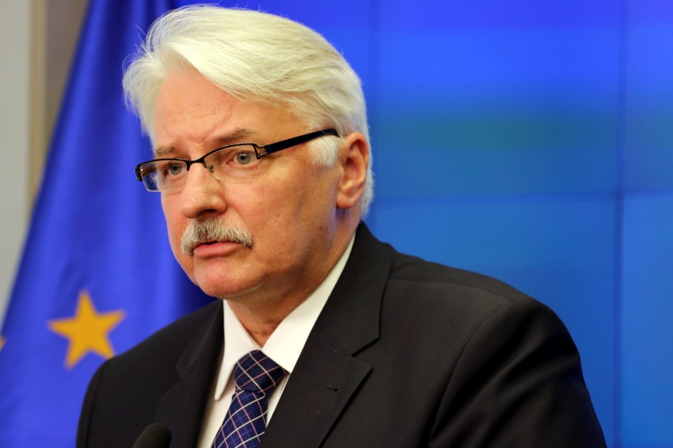 Poland's Foreign Minister Waszczykowski