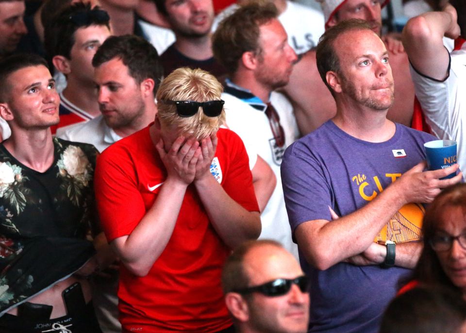 Fifty years of hurt . . . fans inconsolable as Three Lions crash out yet again