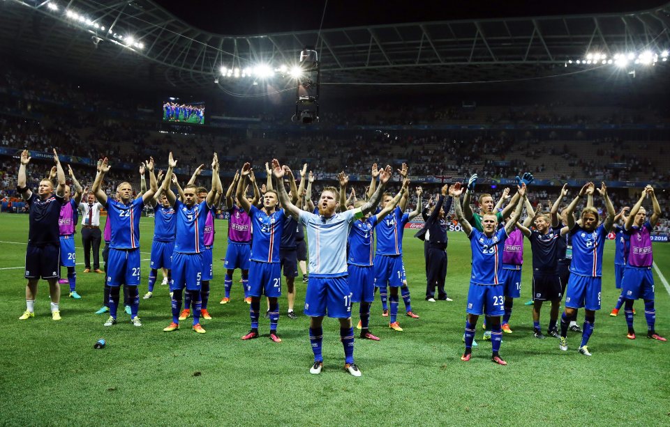 Round of 16 England vs Iceland