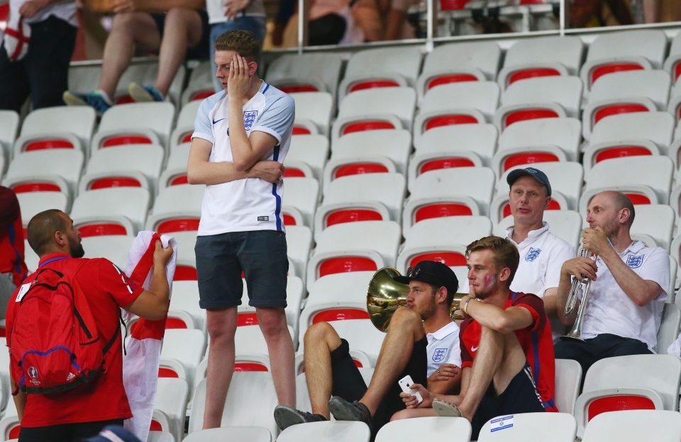 England fan band