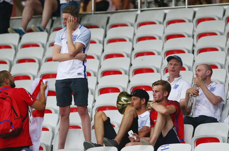 England's fan band