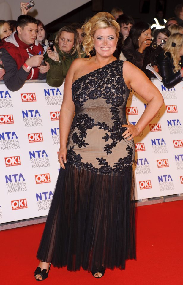 Gemma went straight to the Soap Awards after the heartbreak in 2012