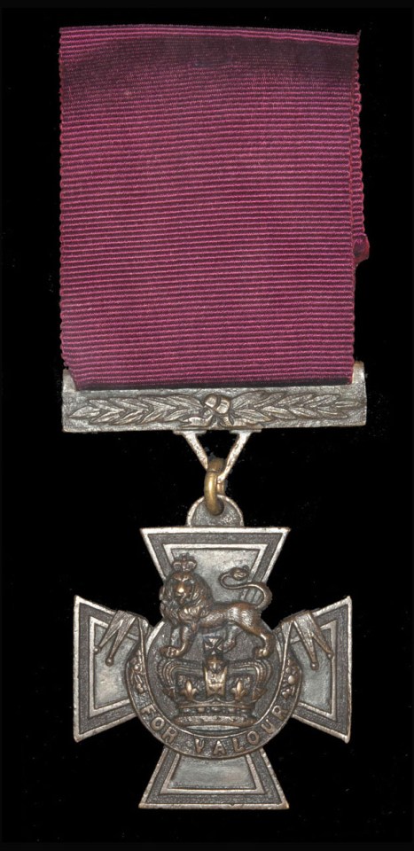 The Victoria Cross is the highest military decoration awarded for bravery 'in the face of the enemy'