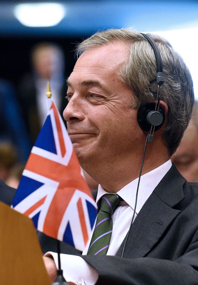 Farage Juncker