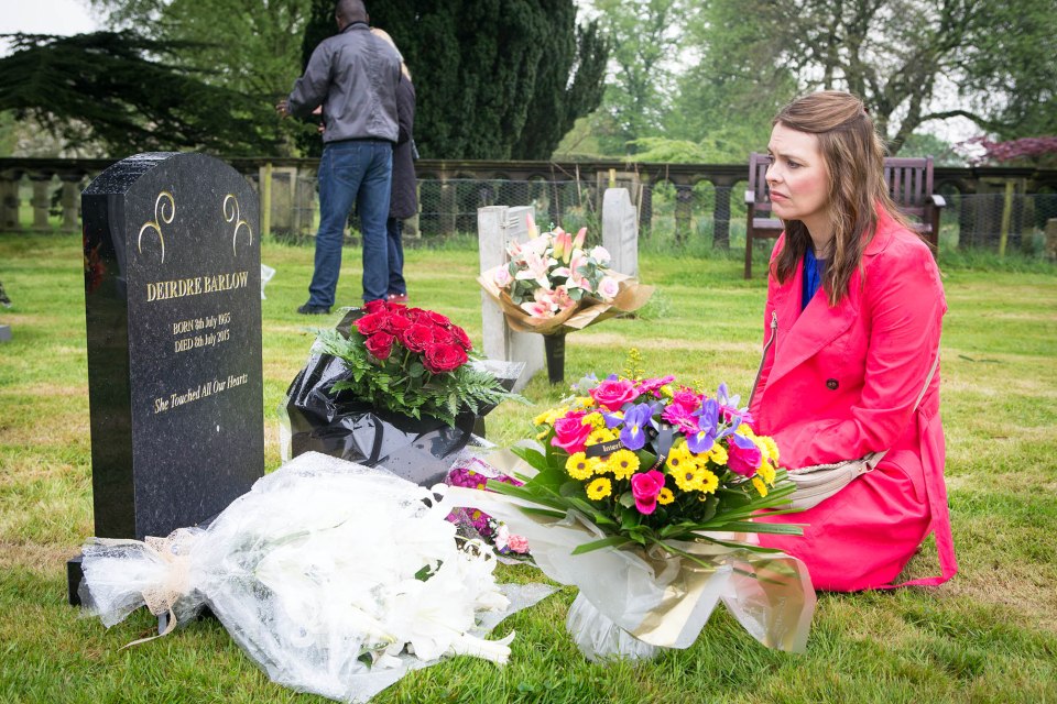  Tracy played by Kate Ford is getting a taste of her own medicine from daughter Amy