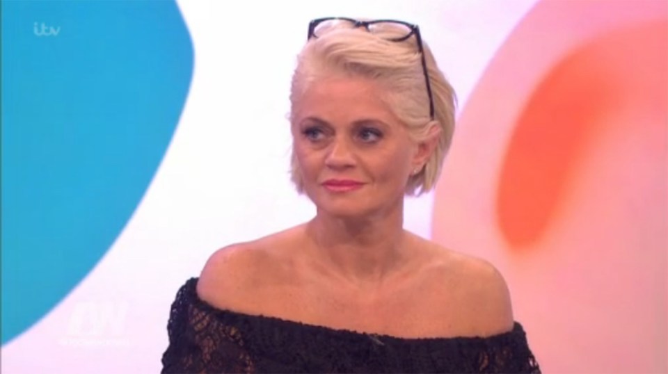  Daniella Westbrook appeared on Loose Women to promote new Channel 5 show In Therapy