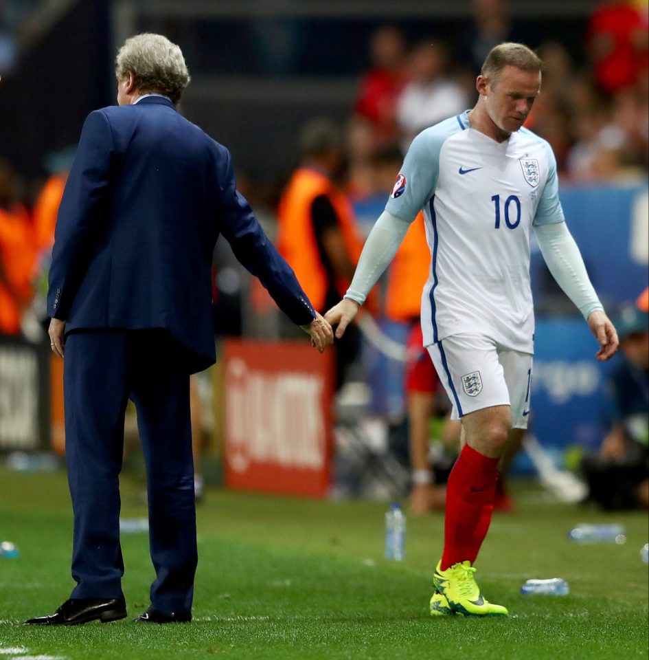 But it was not enough to stop him being hauled off by doomed England manager Roy Hodgson