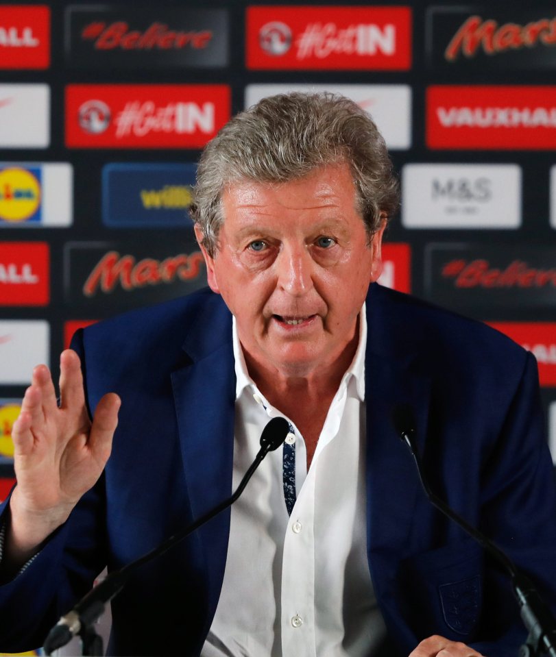  Roy Hodgson appeared at a bizarre press conference to try explain humiliating loss