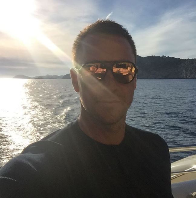 John Terry on holiday