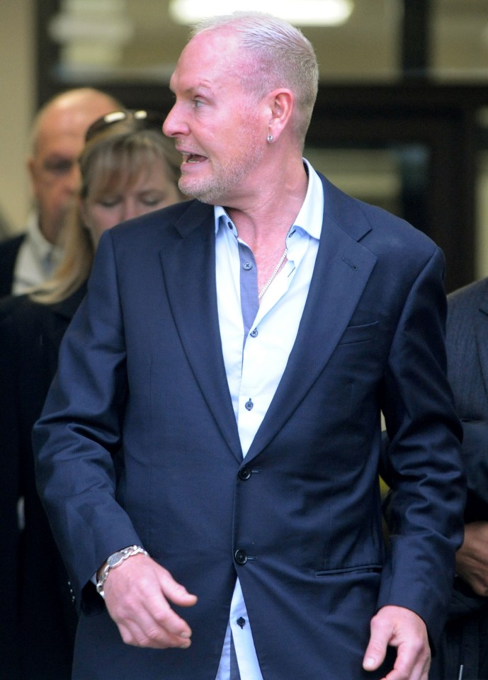  Gazza thanked the judge and winked to his supporters in the public gallery before leaving the court