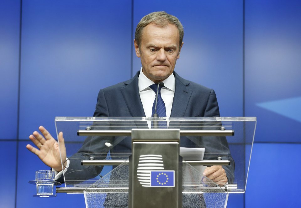  European Council President Donald Tusk says the UK will not be able to remove freedom of movement