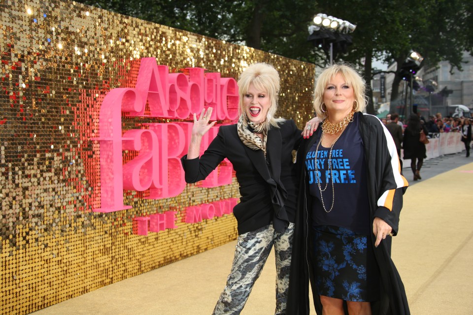  Joanna Lumley has told us there will be a second Ab Fab film