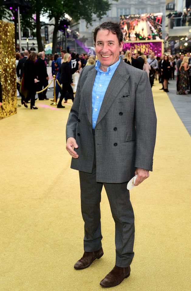  Jazz legend Jools Holland added to the male contingent at the premiere