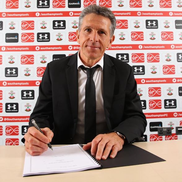  Claude Puel has signed a three-year deal to take over as Southampton boss