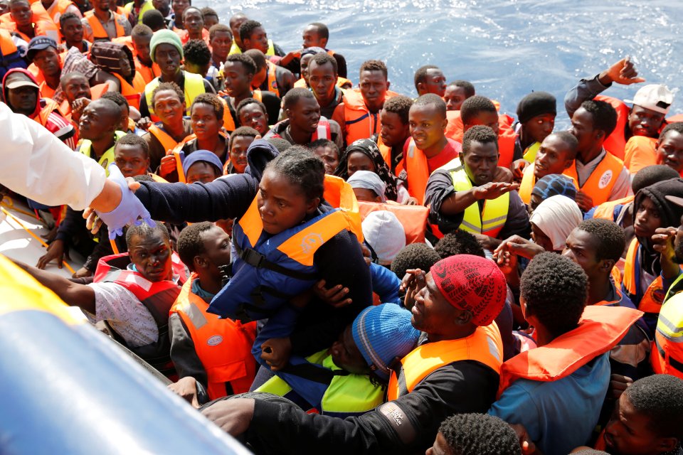  3,300 migrants had to be rescued from the Med by the Italian navy