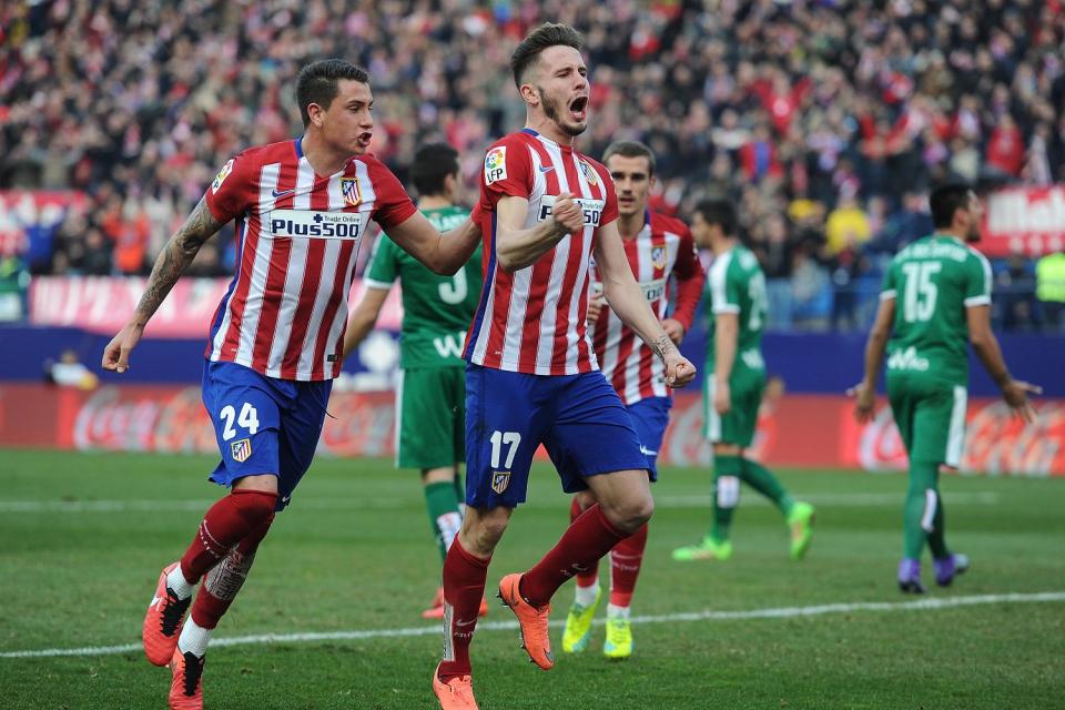  Saul Niguez has pledged his future to Atletico Madrid