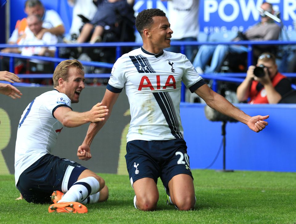  Kane and Delli Alli forged a formidable partnership at Spurs