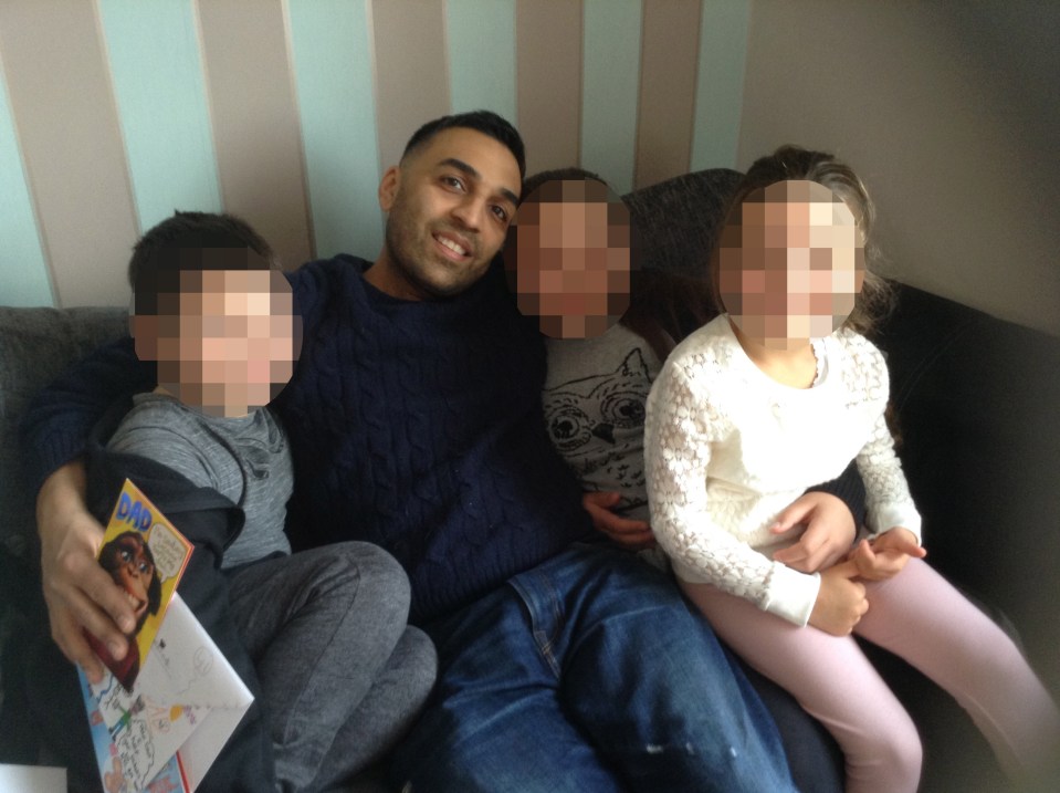 Harry Boparai's family at their home. Airport worker Harry Boparai tackled David Cameron last night on the EU Referendum debate. He said he could not get a GP, could not buy a house and had three children in one room because of 'uncontrolled' immigration