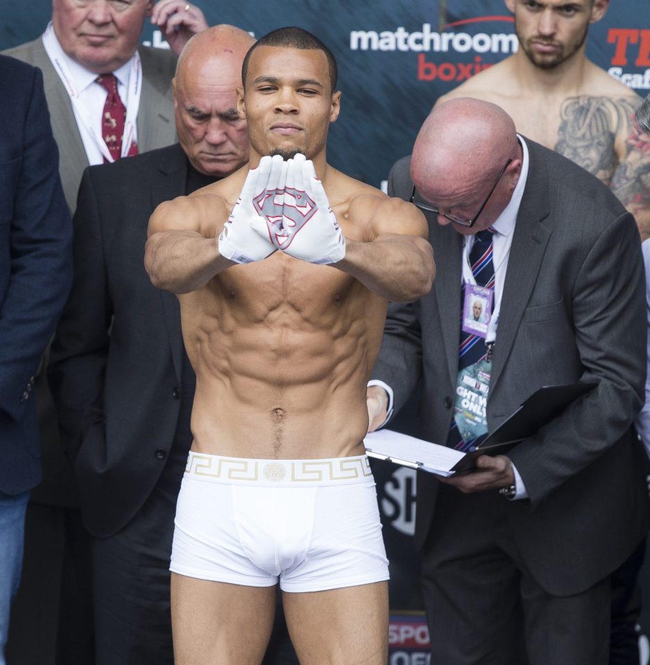 Chris Eubank Jr looks in perfect shape - but Anthony Ogogo still says he has spotted weaknesses 