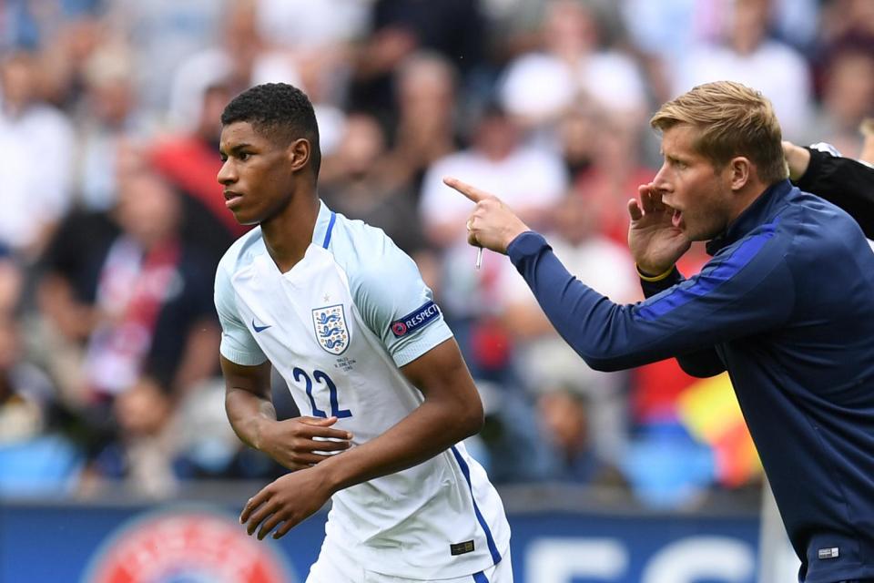 Marcus Rashford made a big impact when Roy Hodgson threw him on late in the game