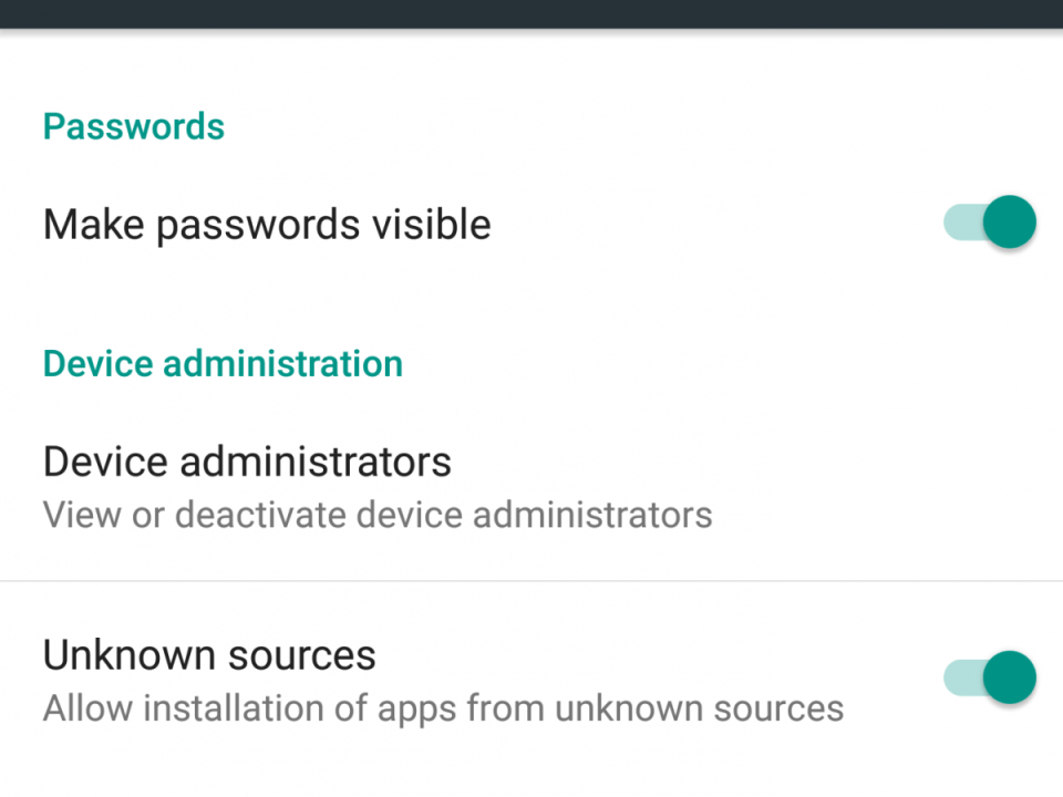  Go into your settings and allow applications to be downloaded from unknown sources