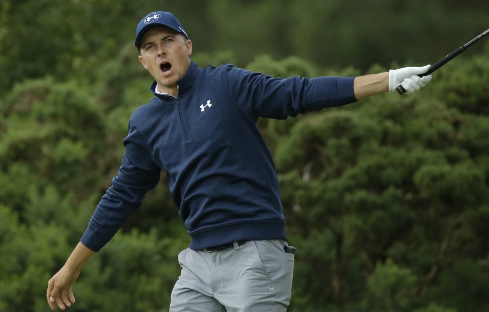  Jordan Spieth said he wished over players could have battled in 'crap' weather