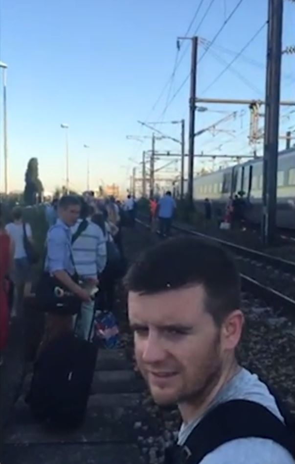 Eurostar evacuation