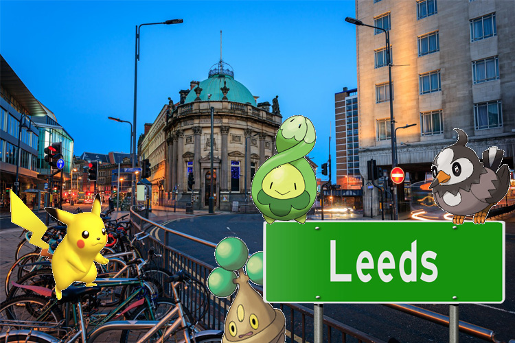 Pokemon hunt in Leeds