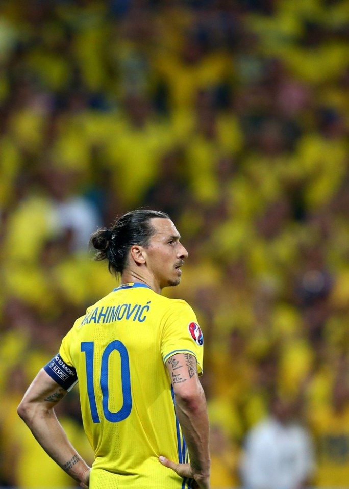  Zlatan Ibrahimovic and Sweden disappointed as they earned one point at Euro 2016