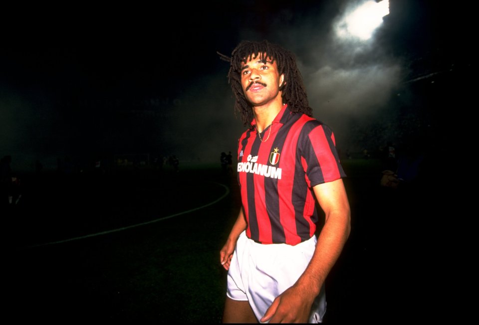  Ruud Gullit was the first player to cost £6million when he moved to Milan in 1987