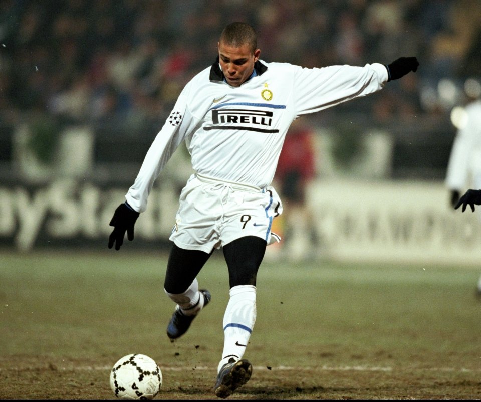  Ronaldo was again world's most-expensive player with £19.5m move to Inter in 1997