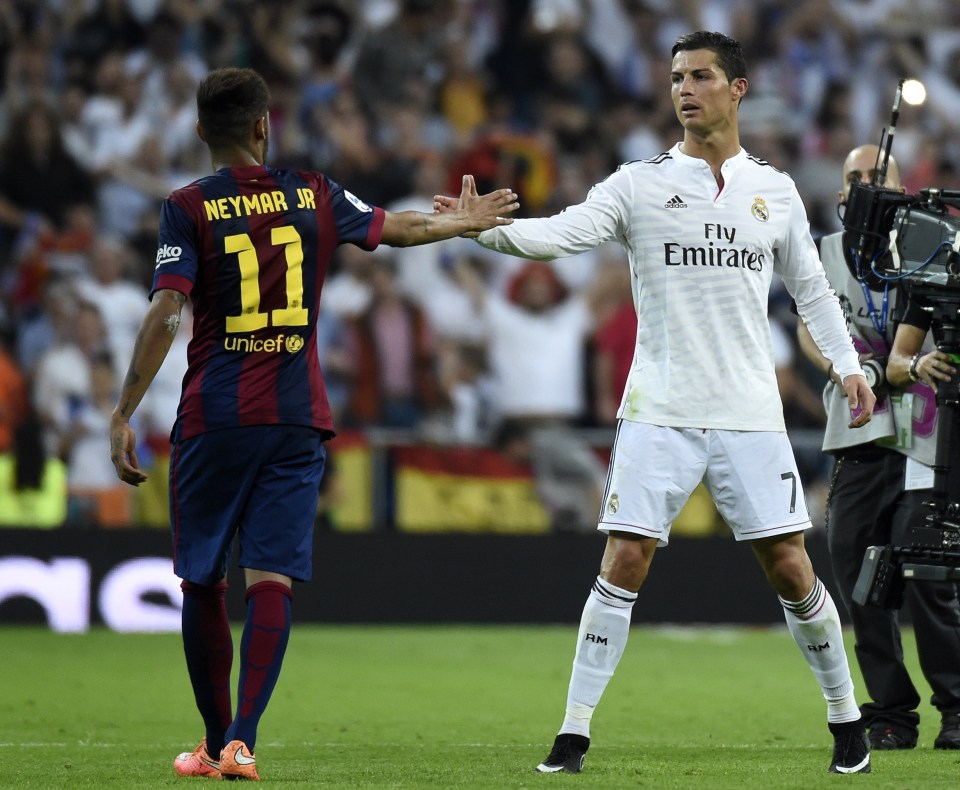  Neymar reckons Cristiano Ronaldo should win the Ballon d'Or after amazing 2016