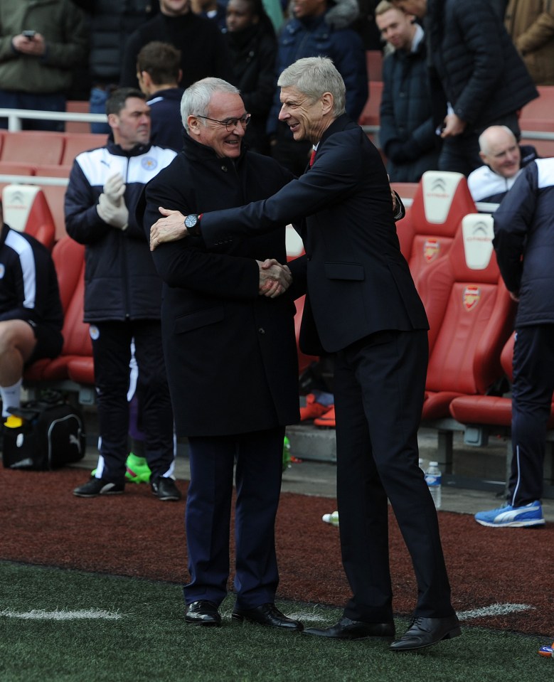  Arsene Wenger looks to have finally been able to sign a Leicester player