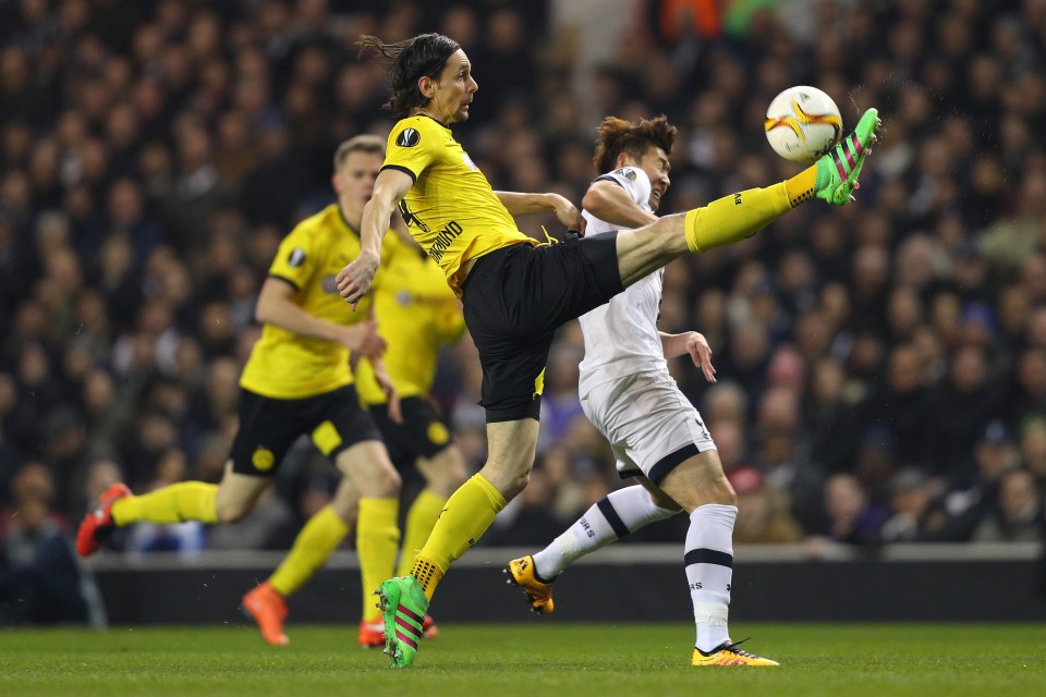 Neven Subotic missed the end of last season with thrombosis