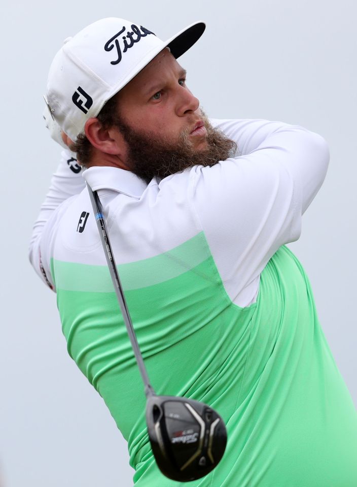  Andrew Johnston sits on four under par after two rounds of the Open at Troon