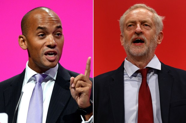 Jeremy Corbyn Chuka Umunna