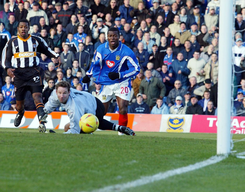  The Yak scored on his full debut for Portsmouth against Grimsby but could not repeat that feat for Boreham Wood as they suffered a pre-season defeat to Reading