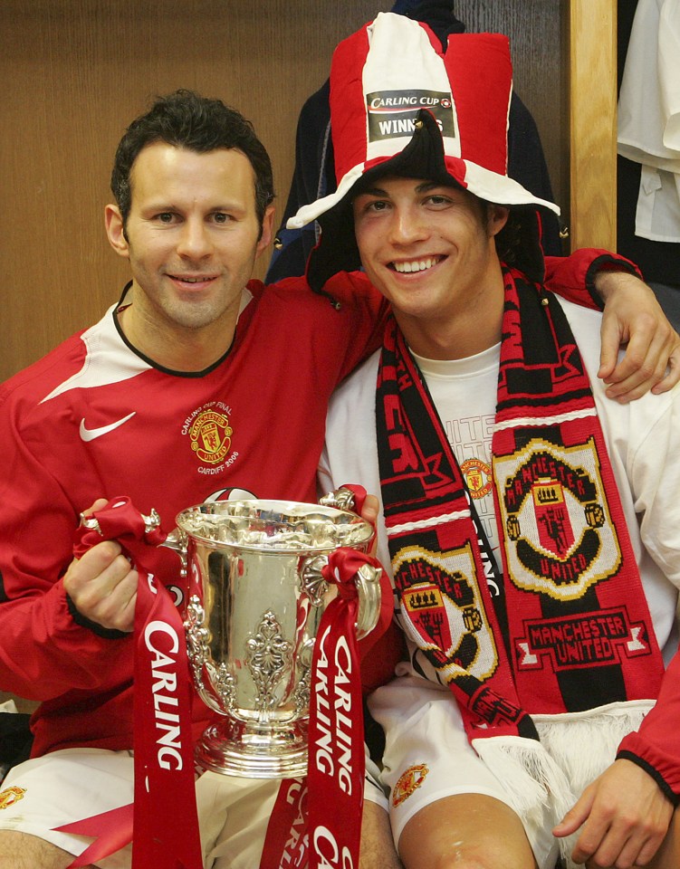  The pair played together for six seasons at Old Trafford, winning three Premier League titles, the FA Cup, two League Cups and the Champions League