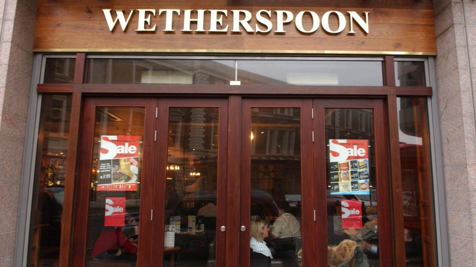  Wetherspoon pubs slammed by doctors for offering breakfast with twice an adult's recommended daily fat intake