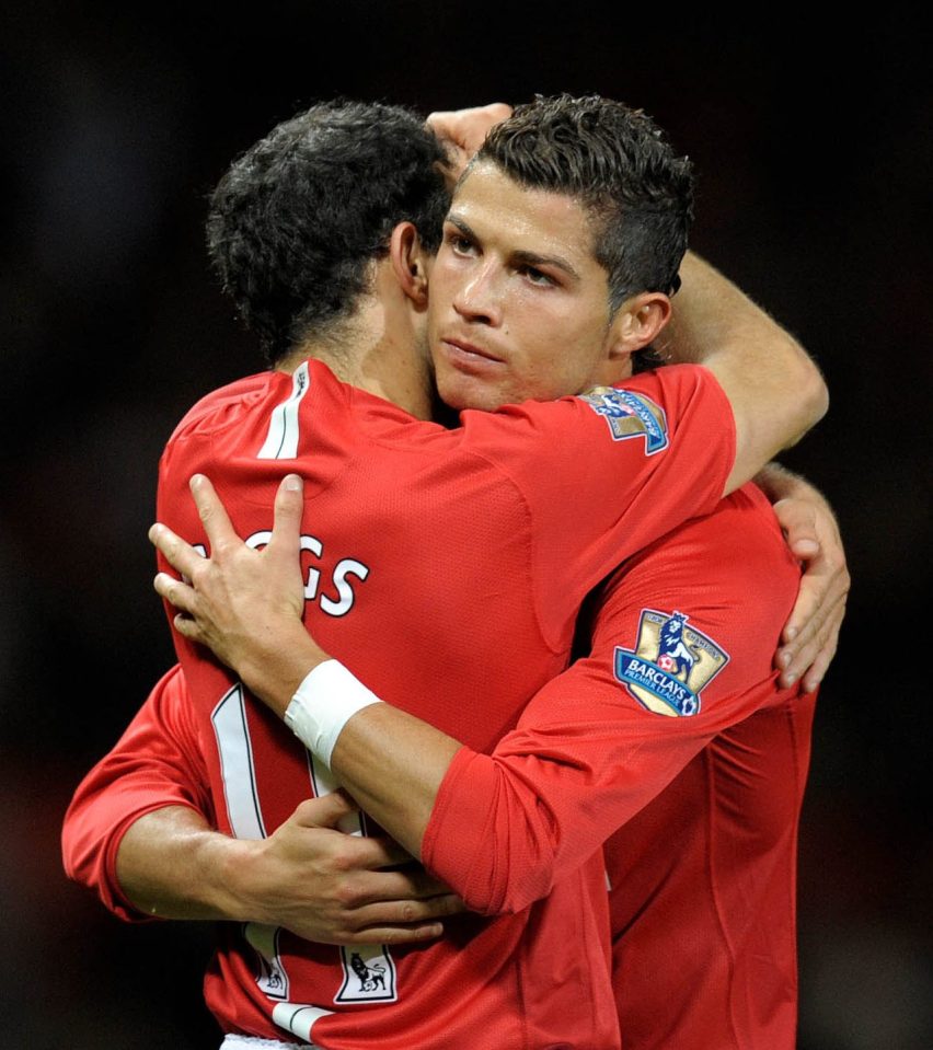  Ryan Giggs allegedly pinned Cristiano Ronaldo to a wall as he drank a coke